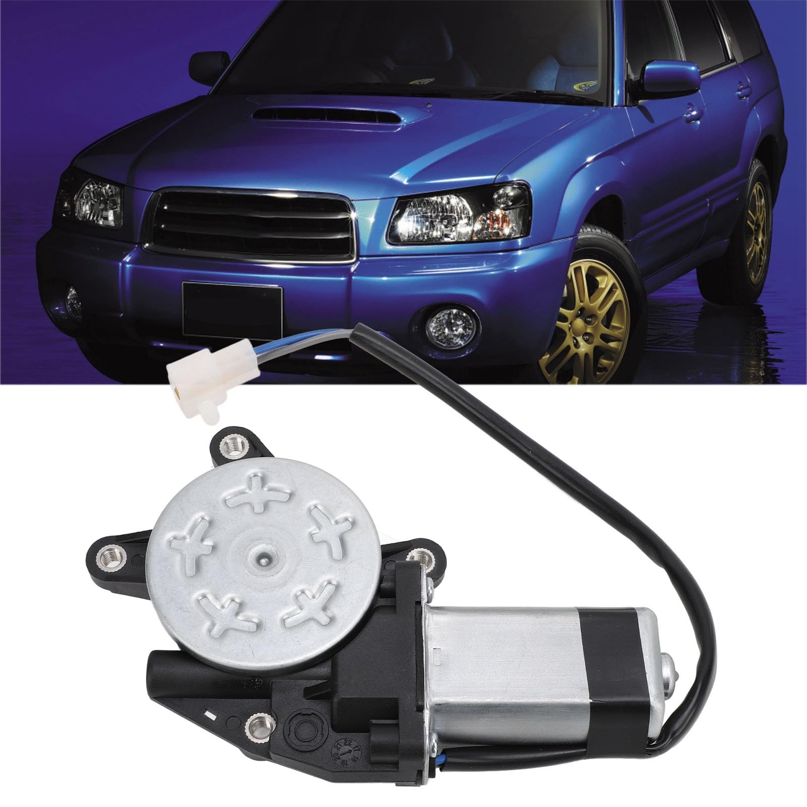 Dioche Motore Alzacristallo Elettrico a 2 Pin per Veicoli a 4/5 Porte 2002-2008 (Anteriore destro 61188SA001 61188FE001 742‑803)