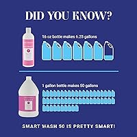 Vista 3 de Chris Christensen SmartWash50 Champú ultra concentrado para perros, hace hasta 50 botellas, acicalar como un profesional, deliciosamente perfumado