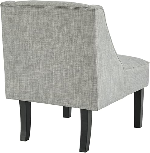 Miniatura 4 de Signature Design by Ashley Janesley - Silla moderna con respaldo alado, color beige