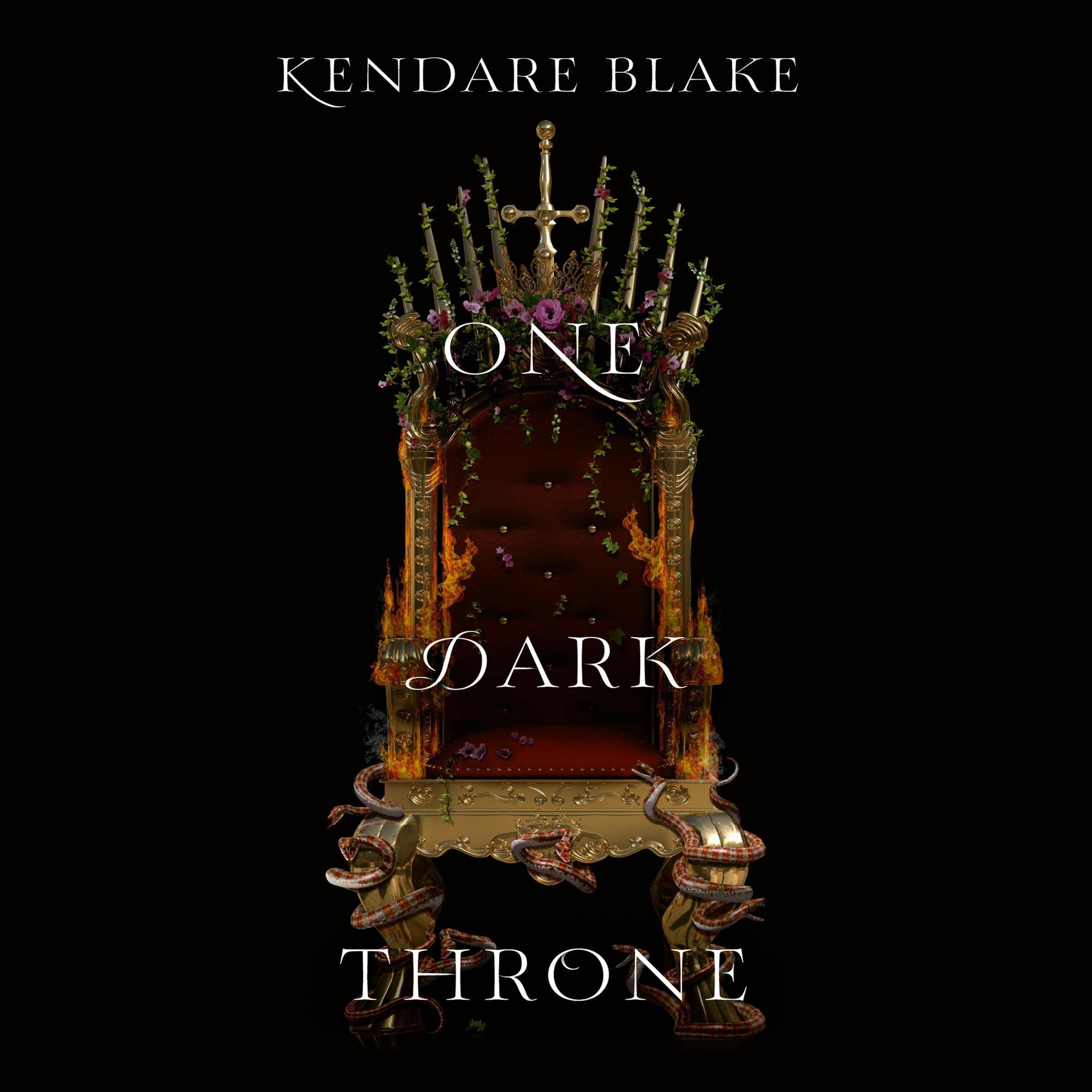 Cover art for One Dark Throne