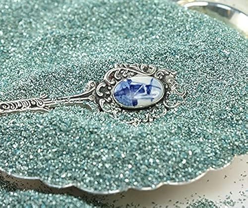 Miniatura 4 de Brillo de cristal alemán brillante importado más popular tamaño de grano multicolor 1 oz (dorado)