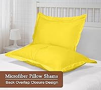 Vista 69 de Royale Linens Paquete de 2 fundas de almohada de tamaño estándar de 20 x 26 pulgadas, microfibra 1800, fundas de almohada de cama, resistentes a