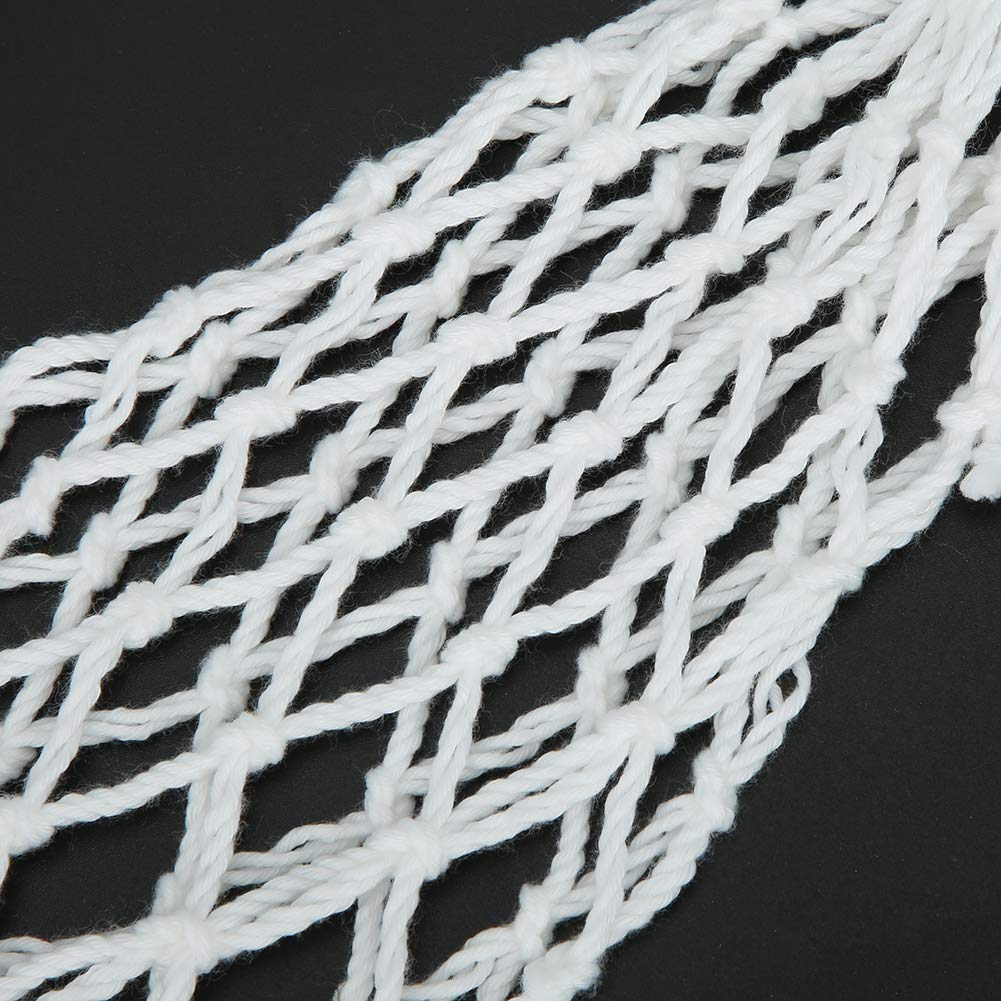 Red de Billar Bolsillo Accesorios de Mesa de Billar Bolsa de Red de Agujero Blanco