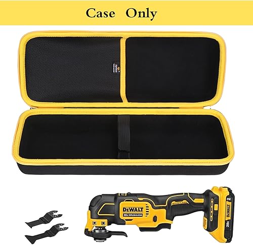 Miniatura 2 de Aproca Funda de almacenamiento rígida portátil, para DEWALT DCS356B / DCS354B 20V Max XR oscilante multiherramienta y accesorios
