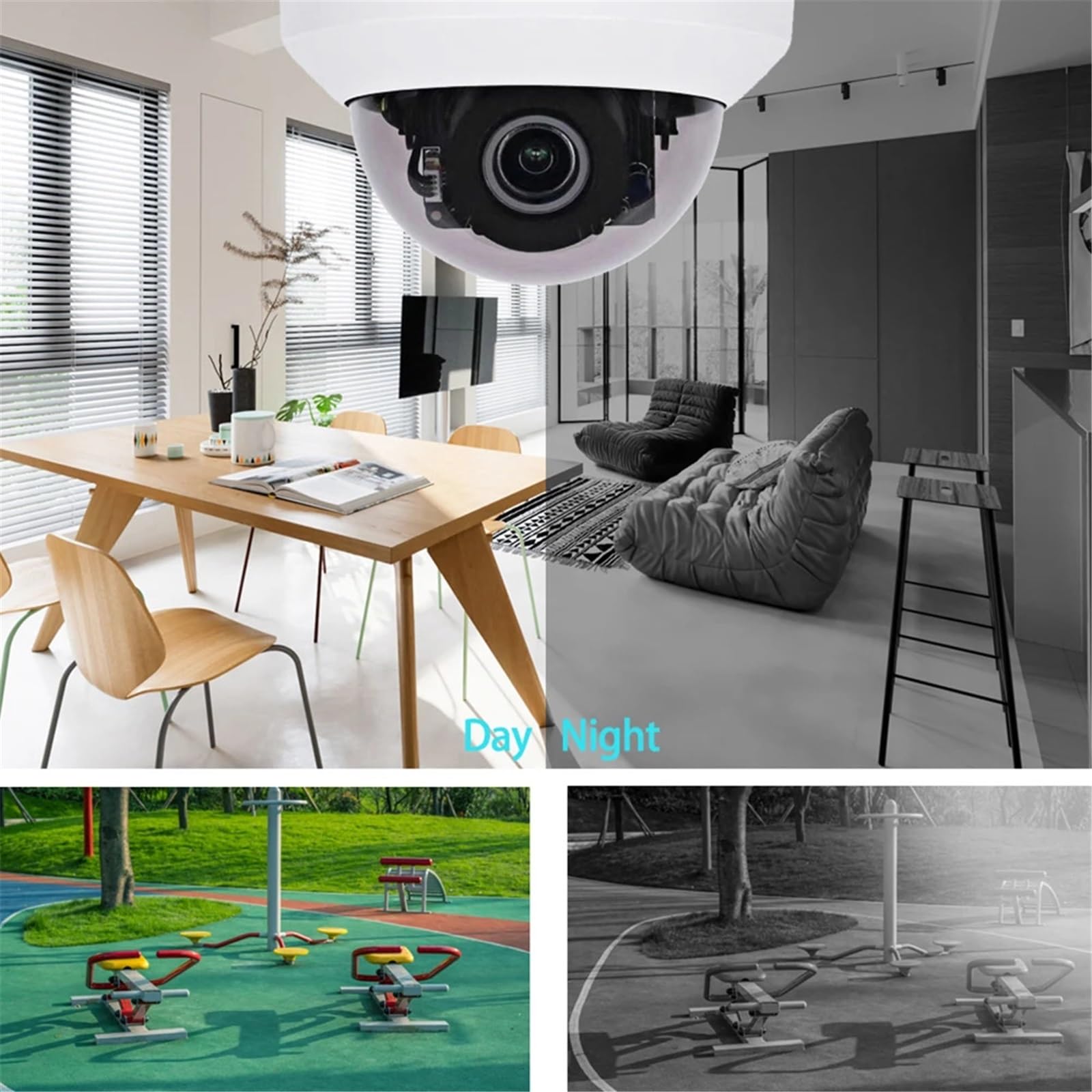 Kamera bezpieczeństwa, Zewnętrzna kamera bezpieczeństwa IP POE 5MP 12X Zoom optyczny PTZ wykrywanie ludzi CCTV szybka kopułkowa z uchwytem