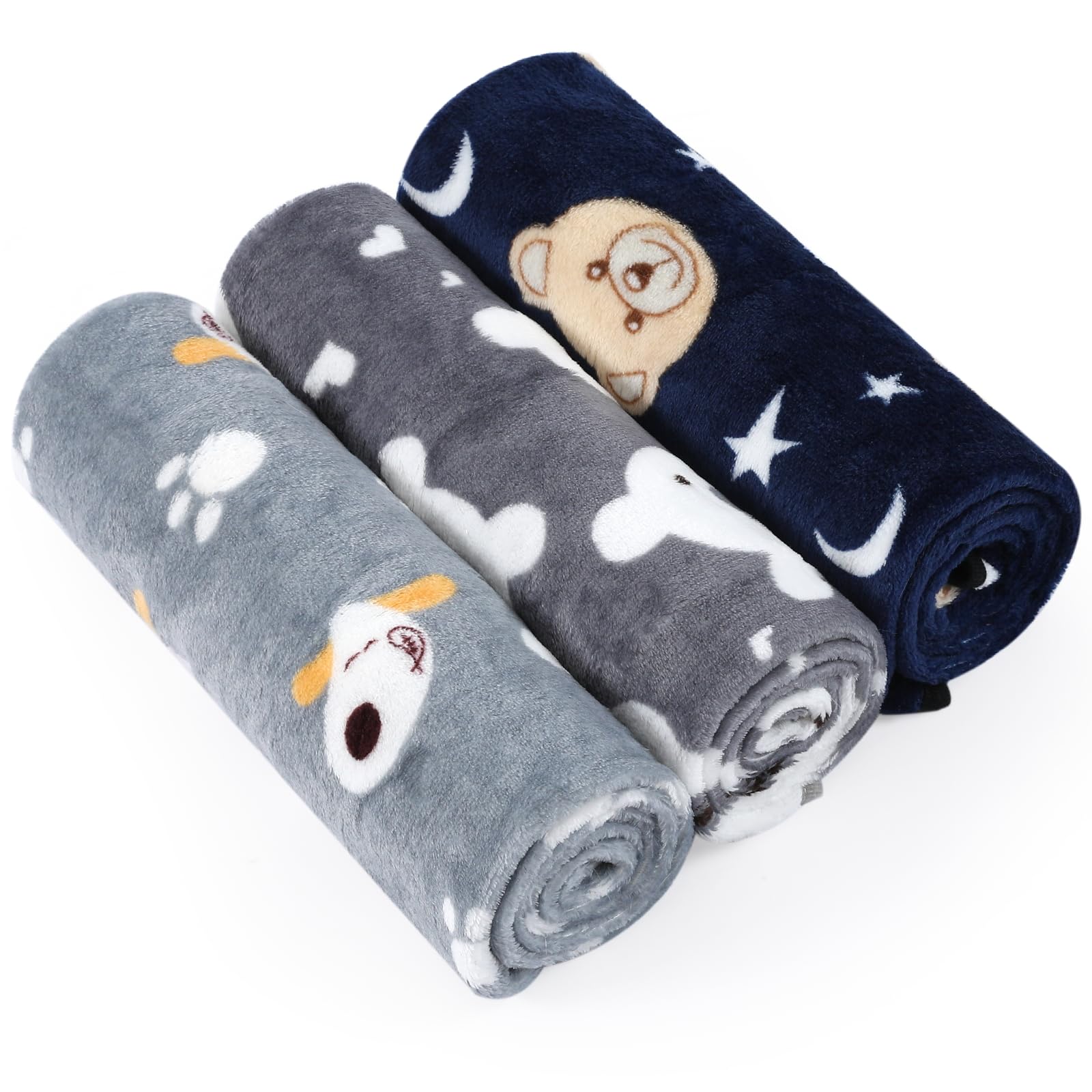 COMSLE Pack de 3 : Couvertures Douces et Lavables pour Animaux - Notre Avis Testé