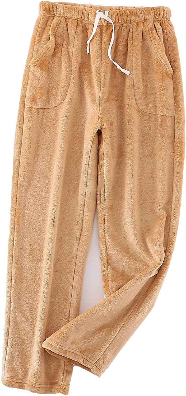Pantalon de nuit en polaire homme contre le froid nocturne | Cordon & poches M