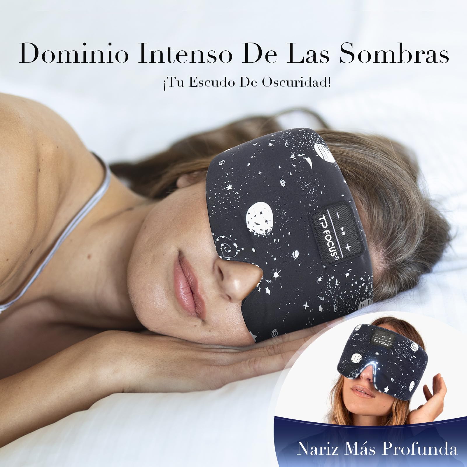 Antifaz para Dormir Bluetooth5.4 Auriculares Bluetooth Antifaz Seda de Morera 6A Sleep Mask 200% Blackout con Auriculares Bluetooth para Viajes/Siesta/Yoga/Meditación/Relajación-Estrellas | Seda suave y fresca | Sonido nítido | Altavoces ultrafinos | Lava