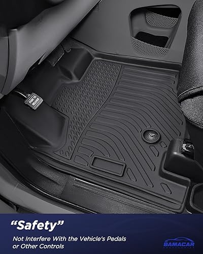 Miniatura 2 de Alfombrillas de goma para Dodge Grand Caravan 2008-2020 para todo tipo de clima, para Dodge Grand Caravan 2020 2019 2018 2017 2016 2015 2014 2013