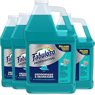 Sponsored Ad - FABULOSO Professional All Purpose Cleaner & Degreaser, Ocean Cool, Concentrated Formula, Bathroom Cleaner, ...