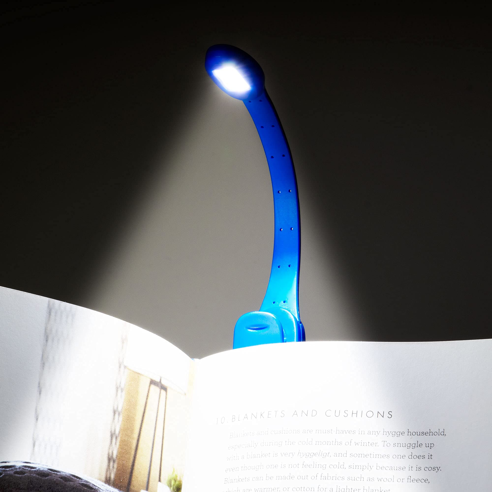 Lampada Da Lettura A Pannello LED 17x14,3 Cm: Portatile, Trasparente E Staccabile, Per Libri E Comodino, In ABS, Luce Calda E Regolabile
