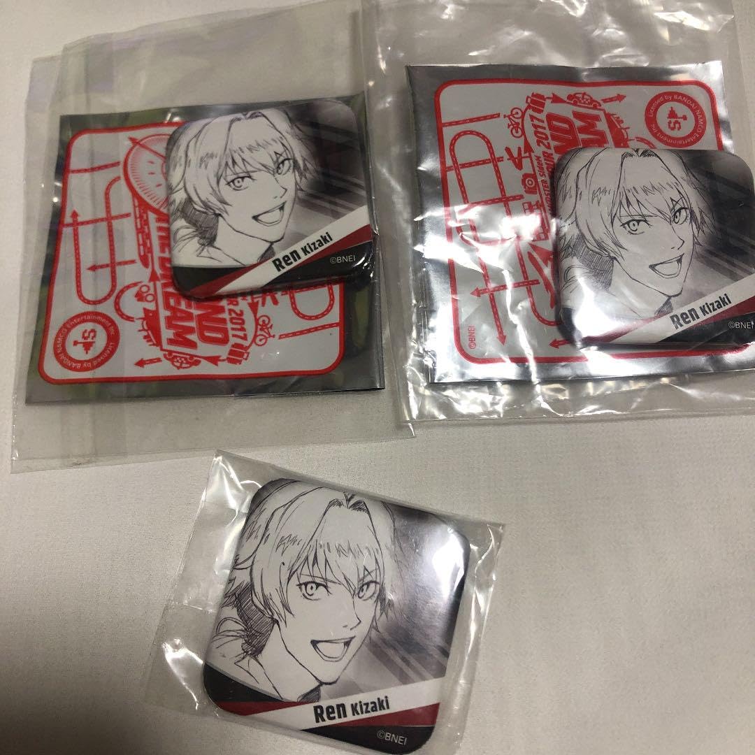 Amazon.co.jp: M-16SideM 牙崎漣 缶バッジセット : おもちゃ 