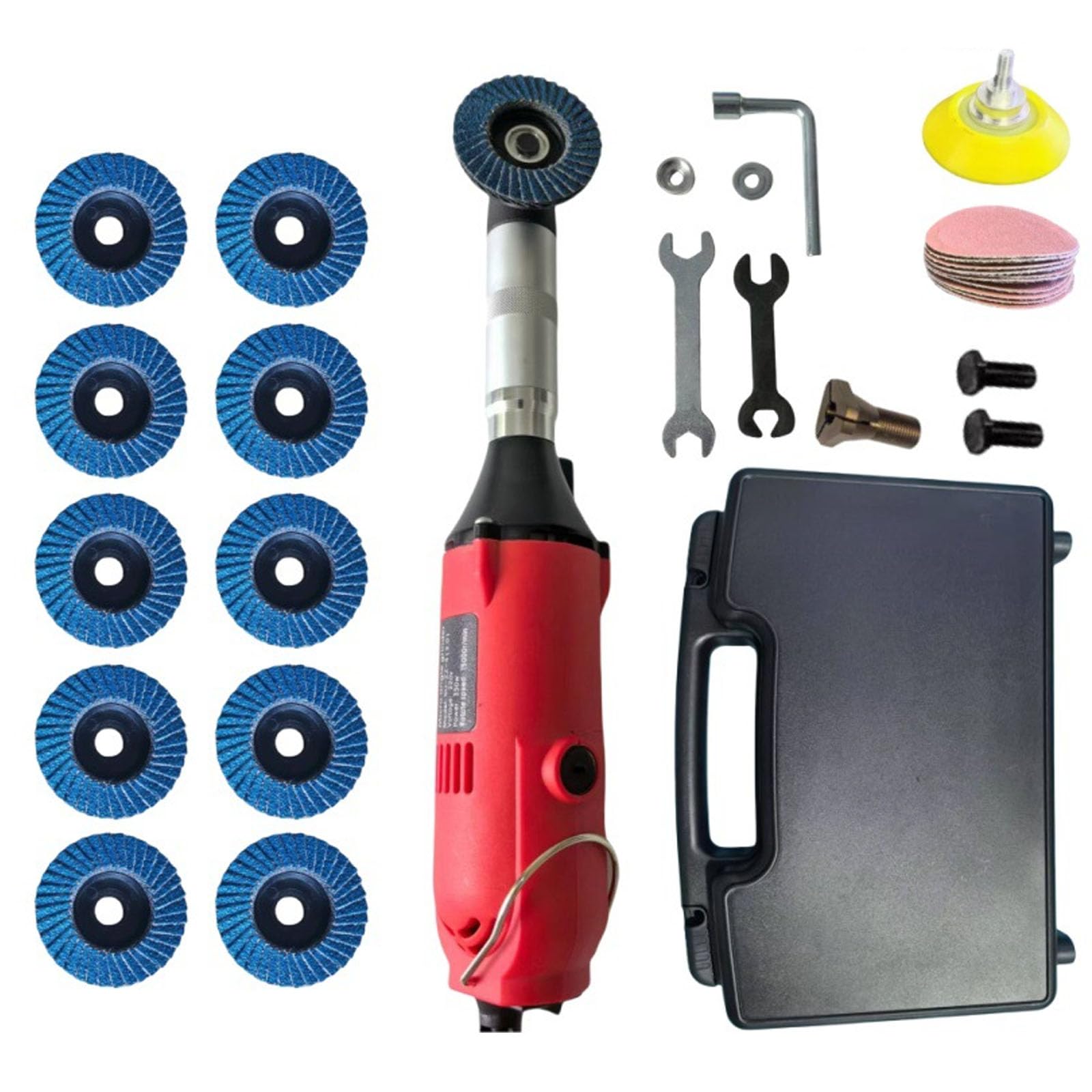 Limpiador De Juntas De Azulejos Eléctrico, Amoladora, Lijadora Y Pulidora, Herramienta De Eliminación De Lechada De Velocidad Variable De 350 W Y 15000 RPM, 6 Velocidades Ajustables Para Pulir, Fresar