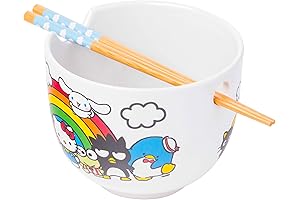 Sanrio Hello Kitty Rainbow Ceramic Ramen Bowl