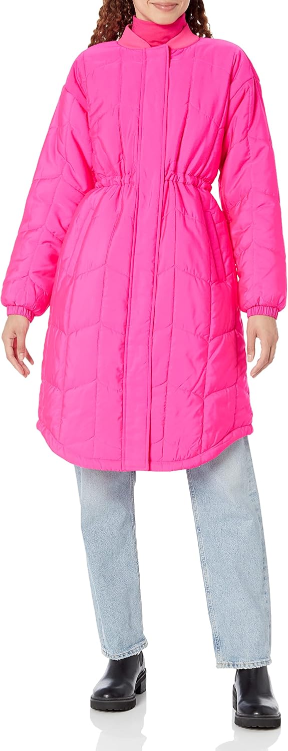 Amazon Essentials Women's Oversized Quilted Coat (Available in Plus Size)
