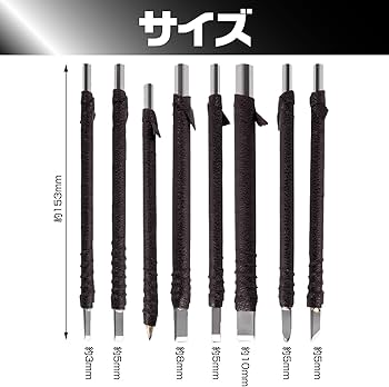 Amazon | フェアリーテール 篆刻刀 彫刻刀 セット 篆刻 刀 篆刻印材