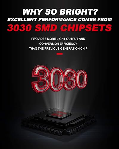 Miniatura 7 de Torchbeam Bombillas LED 3157 para luces de reversa, súper brillantes 3156 4157 3056 3057 4057 3457 bombillas LED para automóvil, 3000 lúmenes, 6000