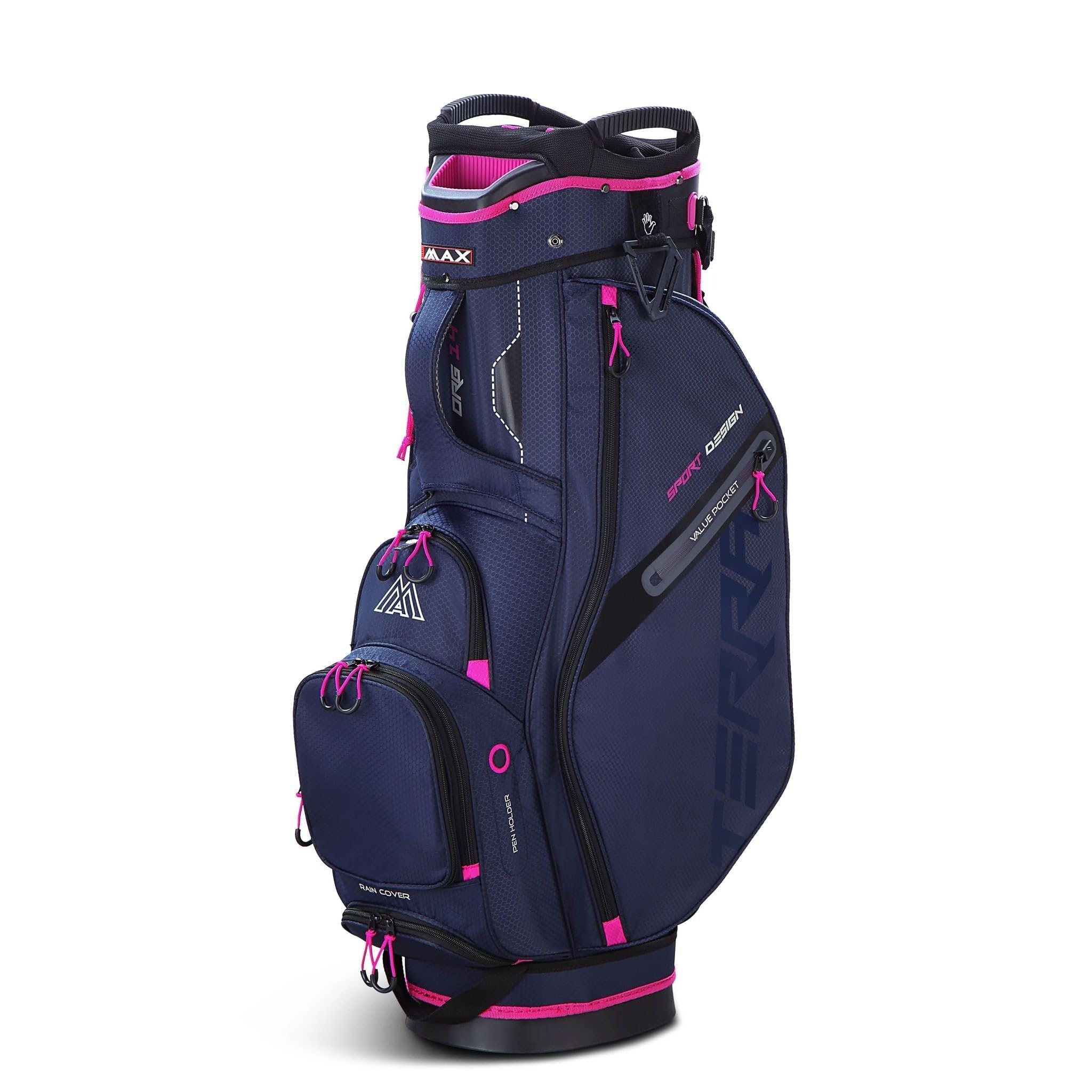 Big Max Terra Sport Golftasche – Cart Bag – Stahlblau Fuchsia