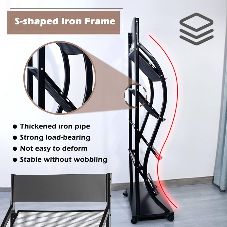 1セット　組み立て自由　ラック　シェルフ　マガジンラック　4個　1ベース 1セット組み立て自由ラックシェルフマガジンラック4個1ベース