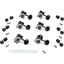 Gotoh SD91-05M MG-T Locking Tuning Machine Set - Black Chrome
