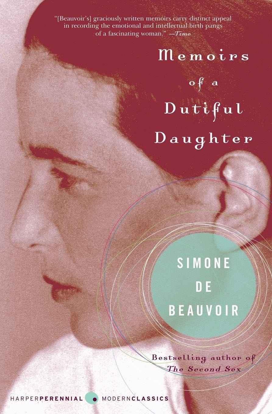 Memoris Of A Dutiful Daughter: An Intimate Autobiography of Intellectual Rebellion and Existentialism in 1920s France with Jean-Paul Sartre: 154 (Perennial Classics)