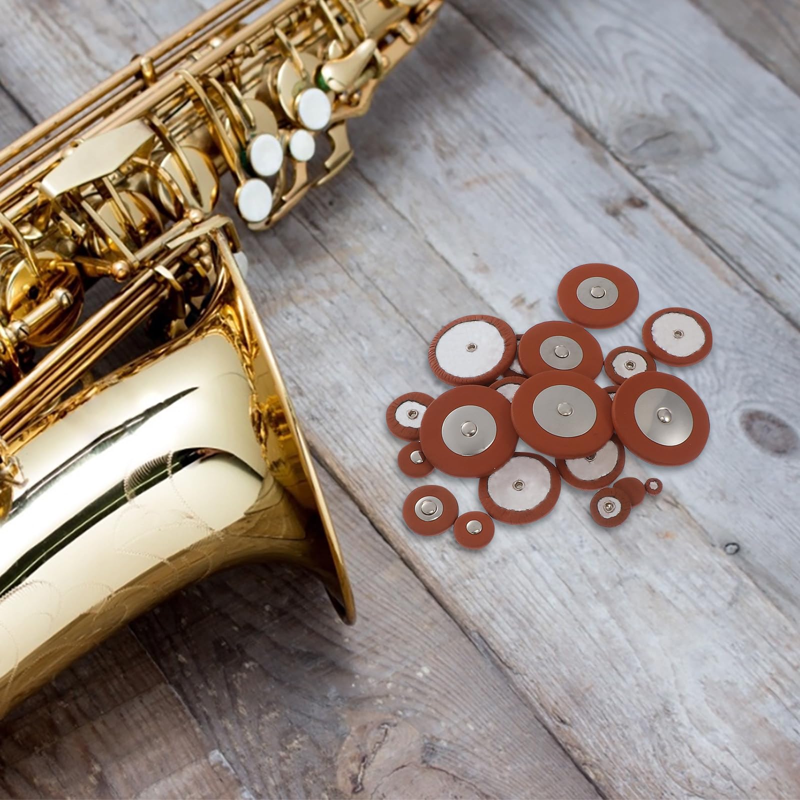 Kit Riparazione Sassofono Contralto Molle e Viti in Materiale Sintetico, Set 1 per Musicisti Professionisti e Appassionati di Strumenti a Fiato Colore Casuale
