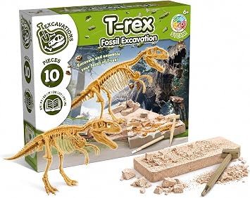 Science4you Kit d'Excavation Archéologique Squelette T-Rex