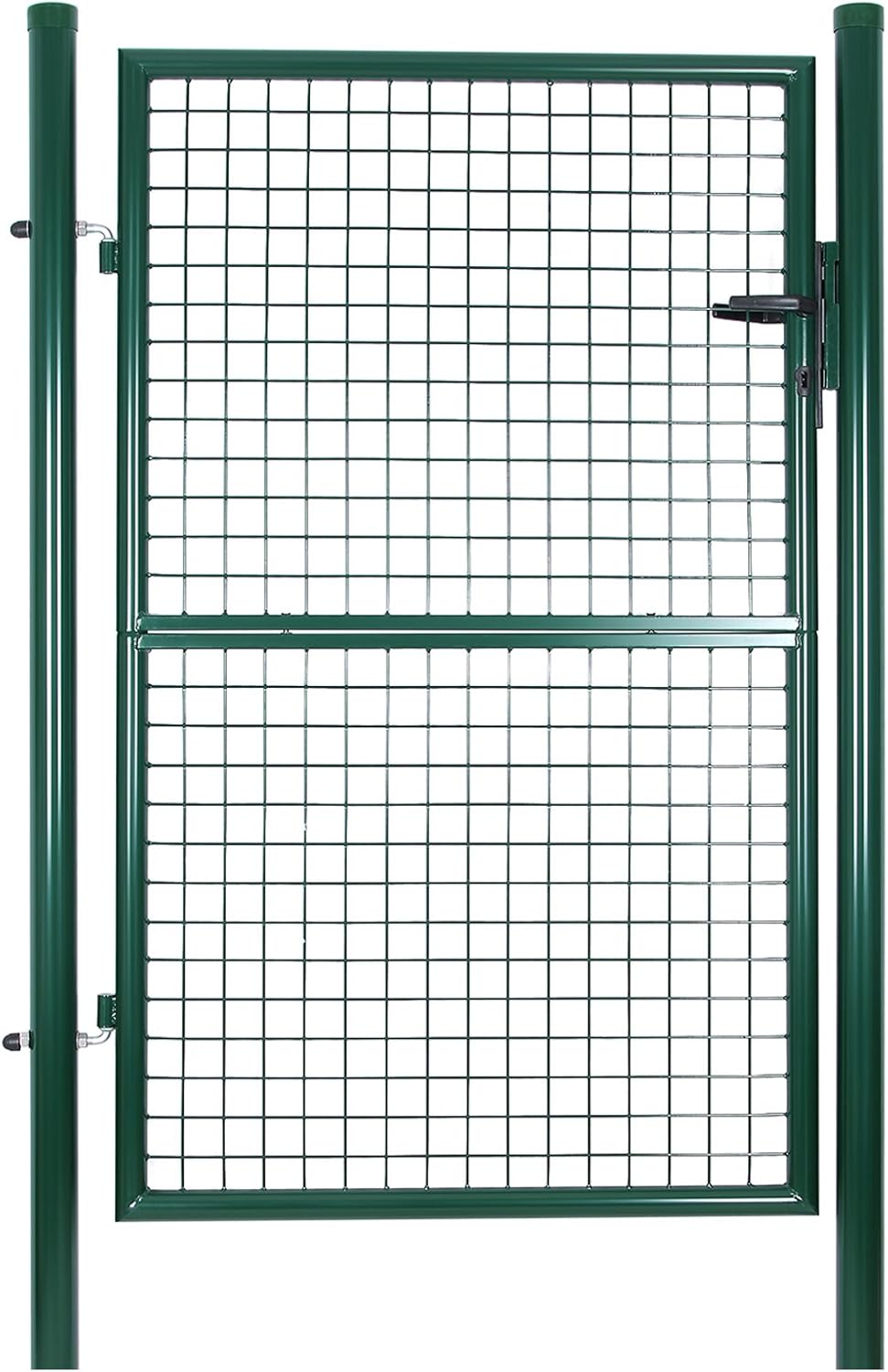 cancello esterno per le scale del ponte