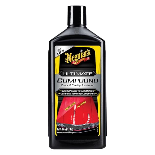 Meguiar's G17216EU Ultimate Compound 450ml Micro Abrasive Politur Kratzerentfernung klarlacksicher
