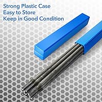 Vista 6 de 3/32" Varilla de Soldadura J422 Electrodos de Varilla de Acero al Carbono para Máquina de Soldadura Elementos de Construcción Tuberías de Presión 1LB