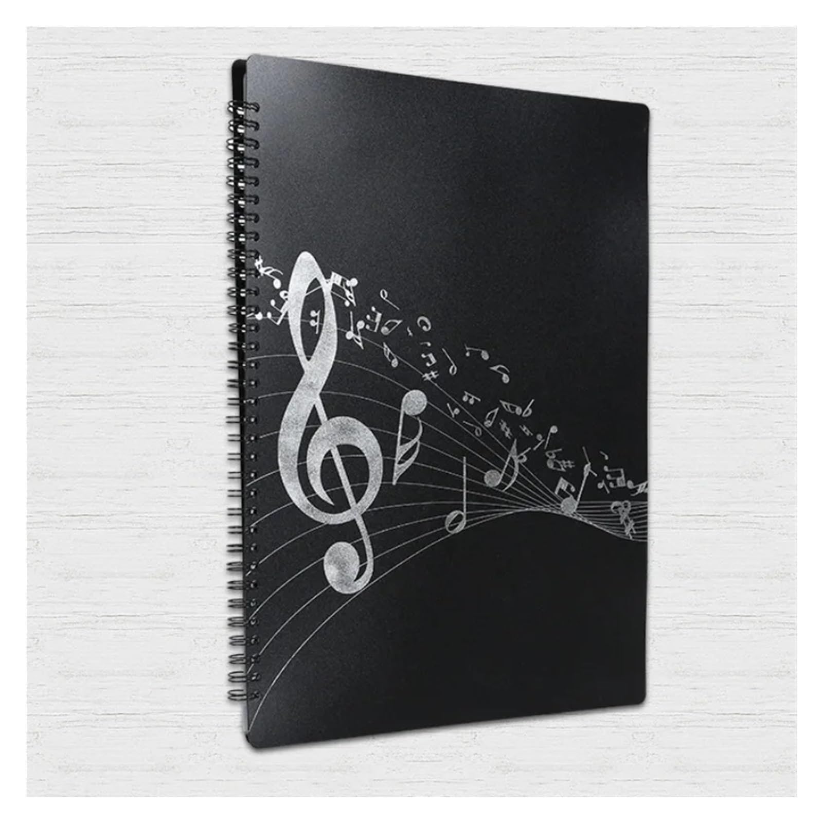 Music Sheet Chormappe Klavierpartitur-Ordner | A4-Blatthalter for 40 Seiten zur Aufbewahrung von Tasteninstrumenten und Notenzeilen