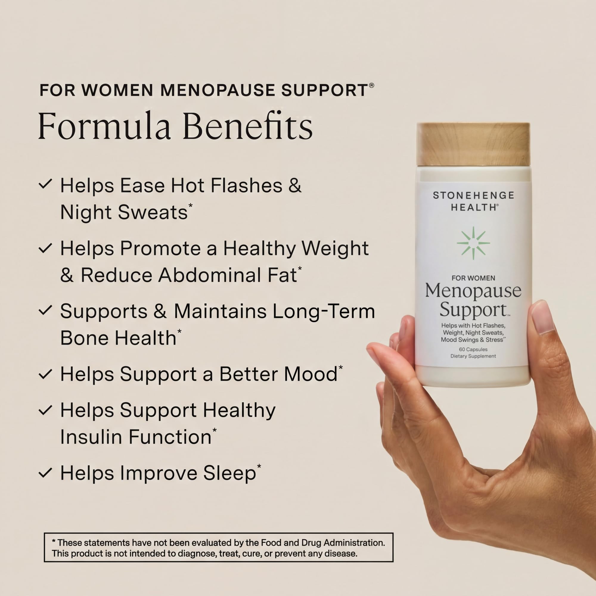 Stonehenge Health Menopause Support™ | Mood, Energy, Stress, Hot Flashes — Amazon image 2