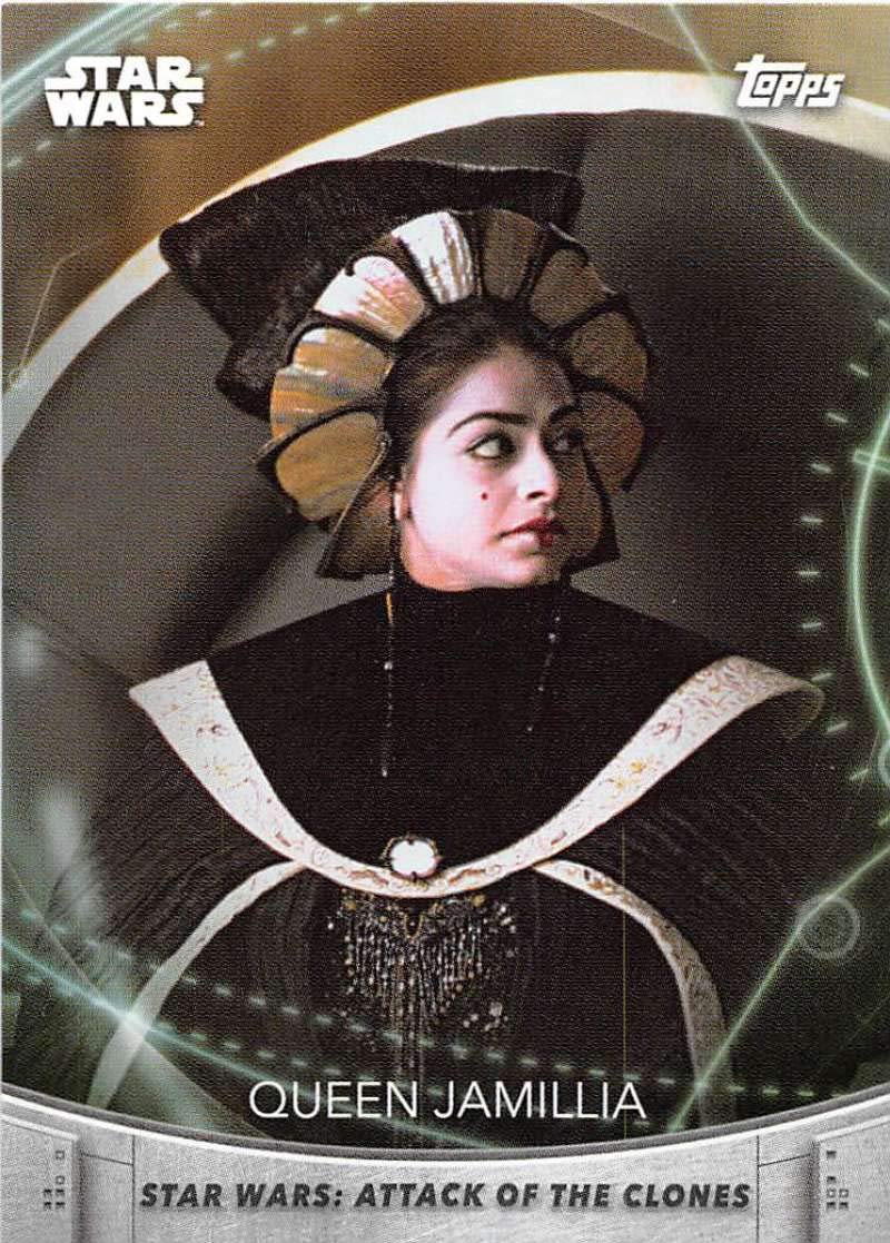 2020 Topps Women of Star Wars #63 Queen Jamillia Star Wars Card at