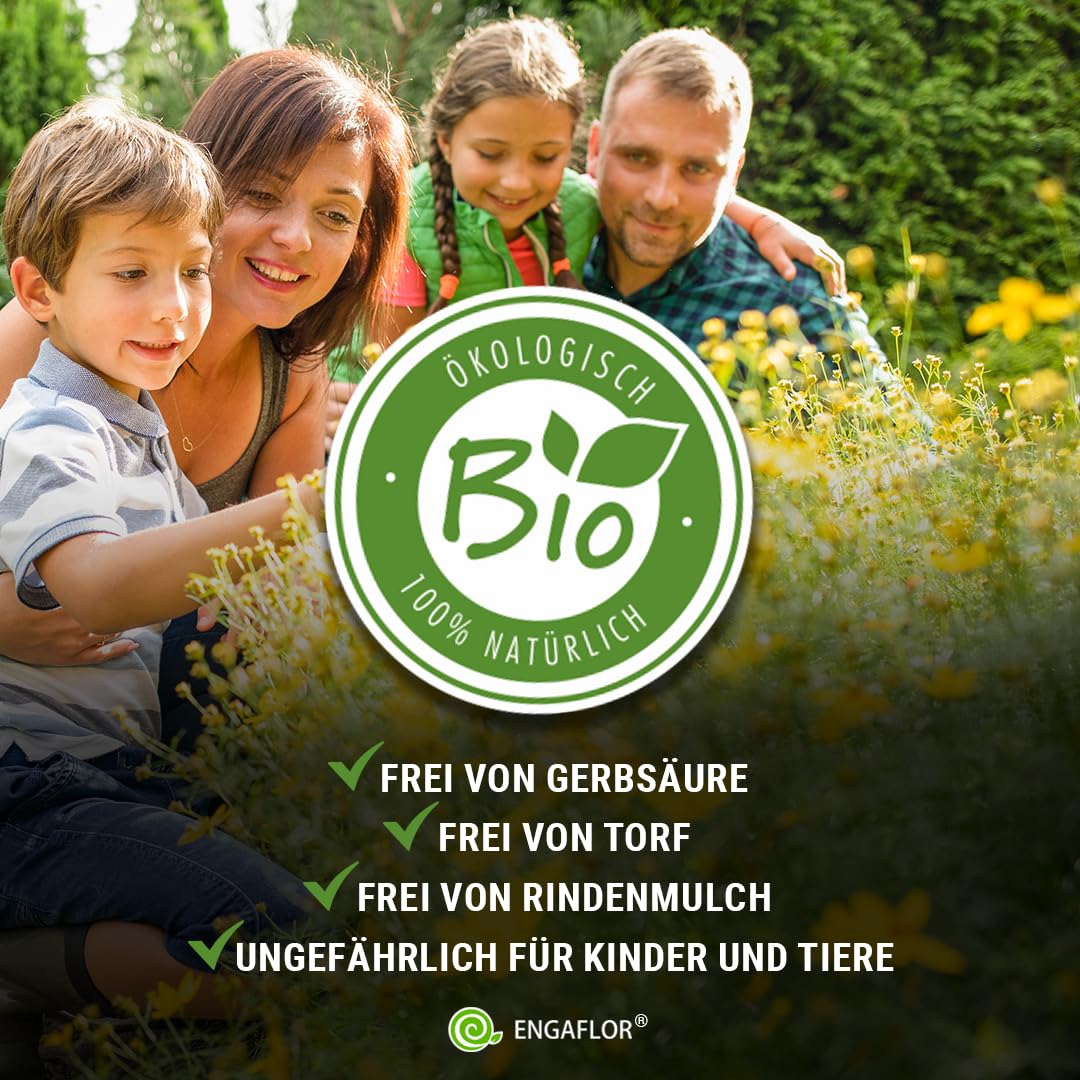 Bio Schutz- & Pflegefaser - torffrei, geruchsneutral, gerbsäurefrei, Mulch und Abdeckfaser für den Garten 70l Sack