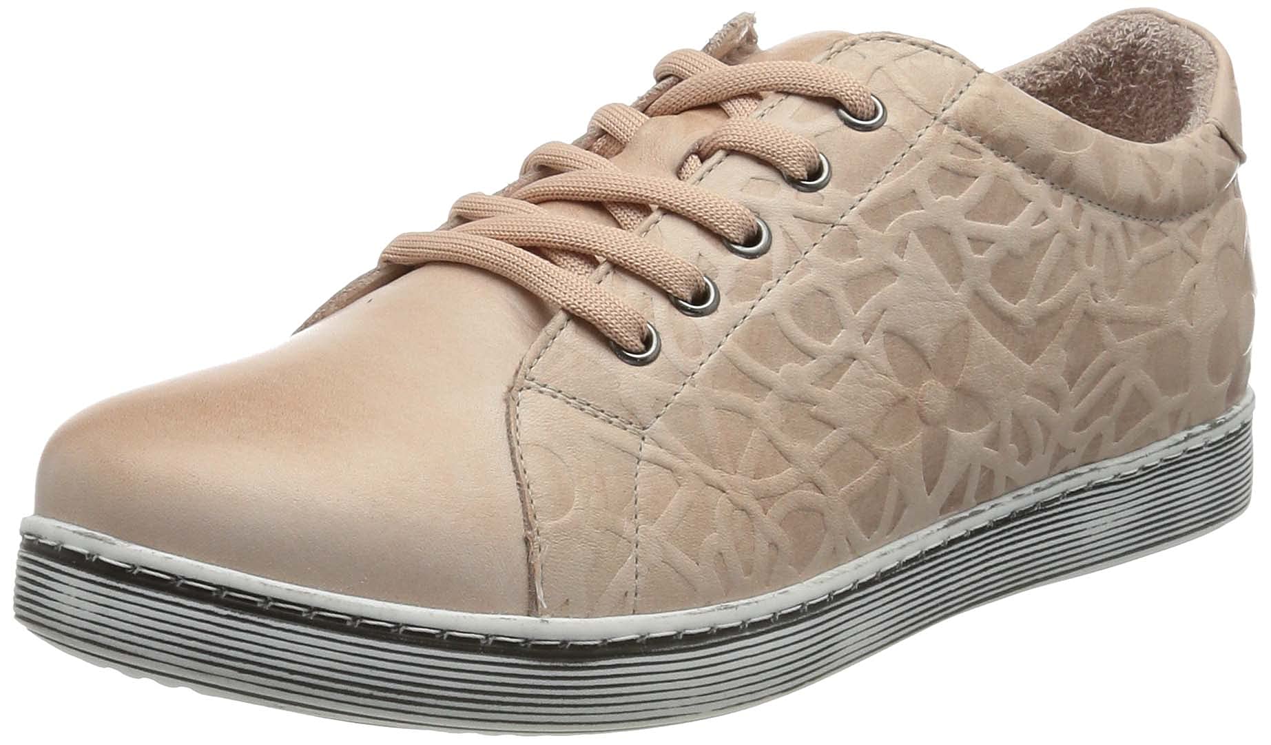 Andrea Conti 10001 Women’s Sneaker, Rose, 2 UK