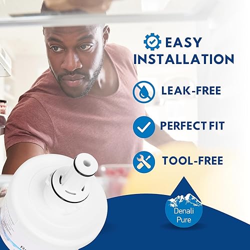 Miniatura 6 de Paquete de 4 filtros de agua de repuesto para refrigerador Samsung DA97-06317A - Compatible con cartucho de filtro de agua para refrigerador Samsung