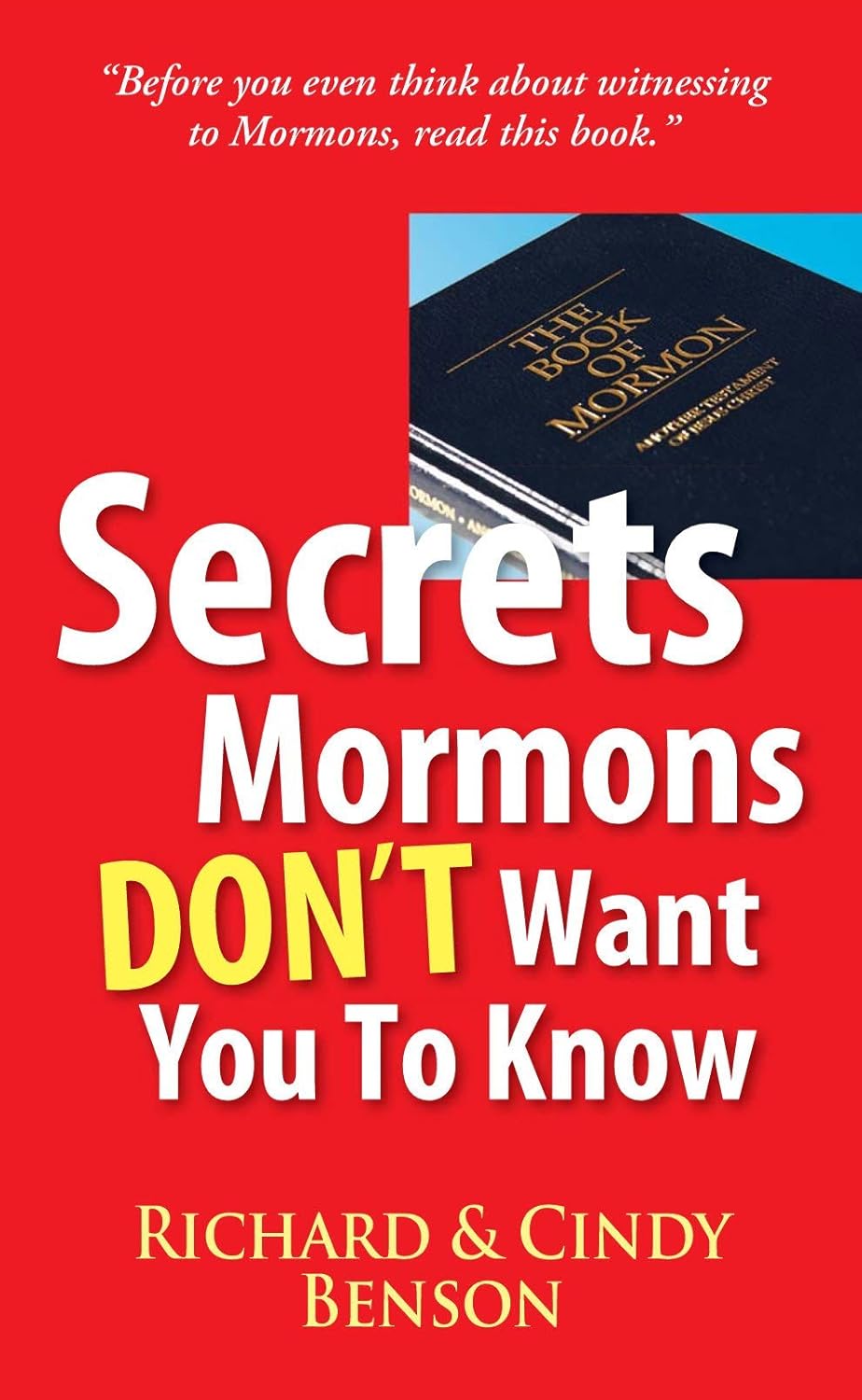 Secrets Mormons Don't Want You To Know Kindle edition by Benson