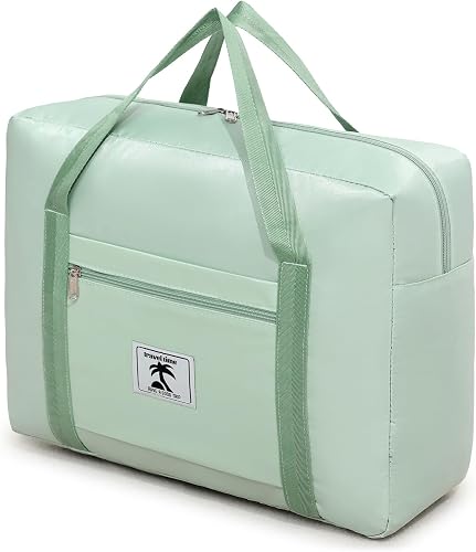 40x30x15cm British Airways Jet2 Cabin Bags Underseat, 18L Waterproof Travel Duffle Bag Foldable Hand Luggage Bags Overnight Hospital Weekend Carry On Airport Bag for Planes, Men, Women