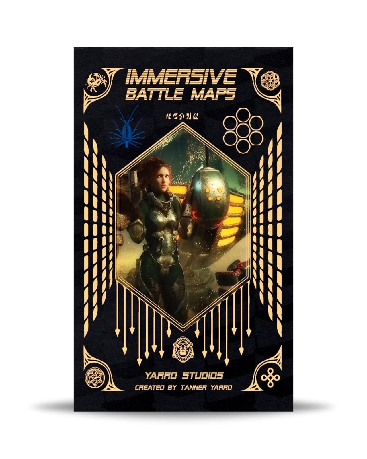 Immersive Battle Maps Volume 2: Future by Yarro Studios - Games for Teens and Adults - Tabletop RPG TTRPG