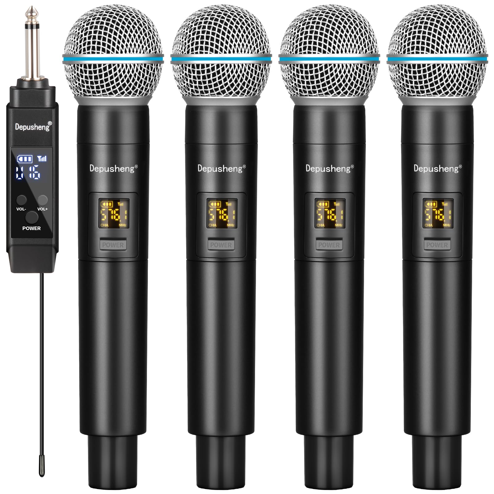 Amazon.com: Depusheng Wireless Microphone,Professional Dual