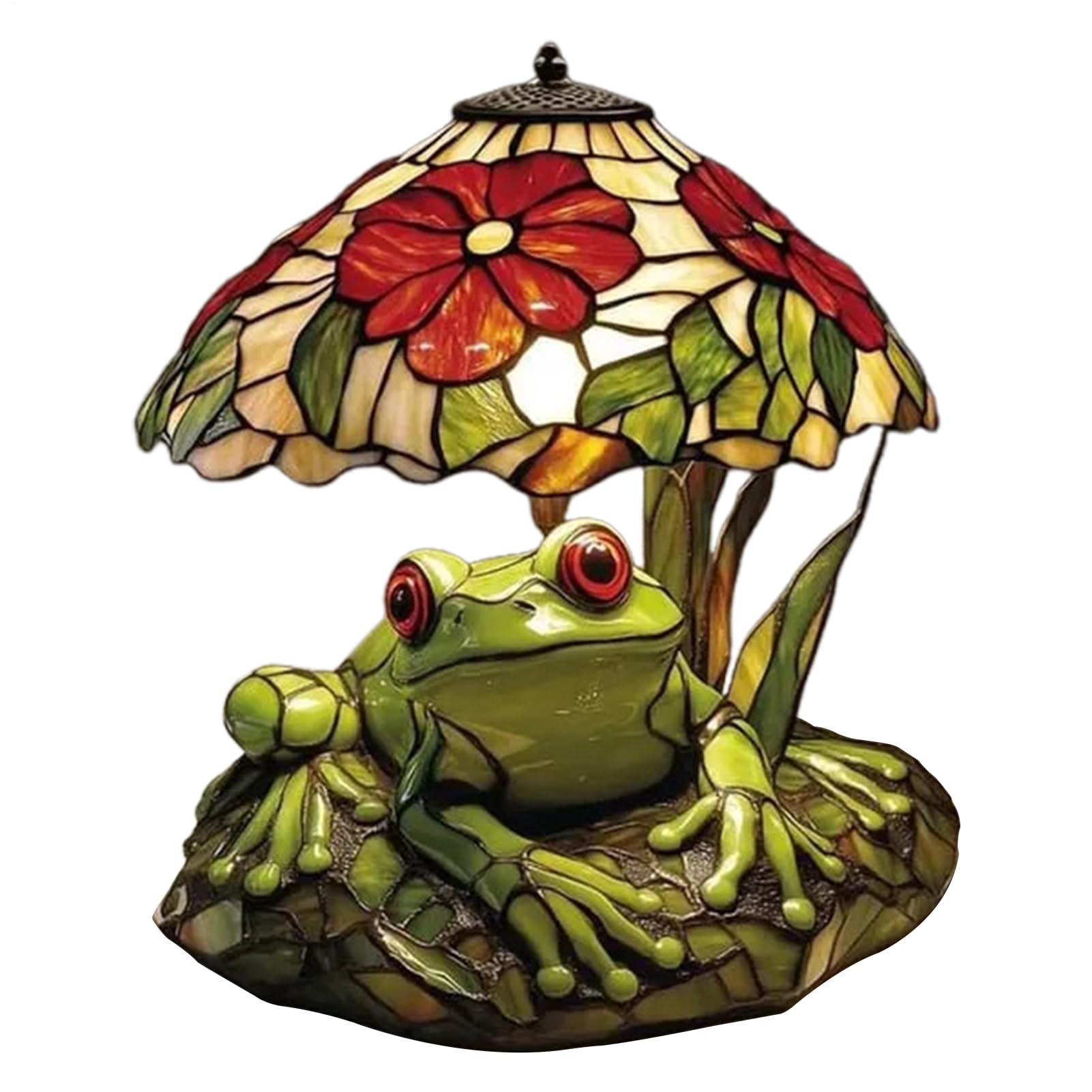 Lampe de table vintage design grenouille avec éclairage LED doux - 8