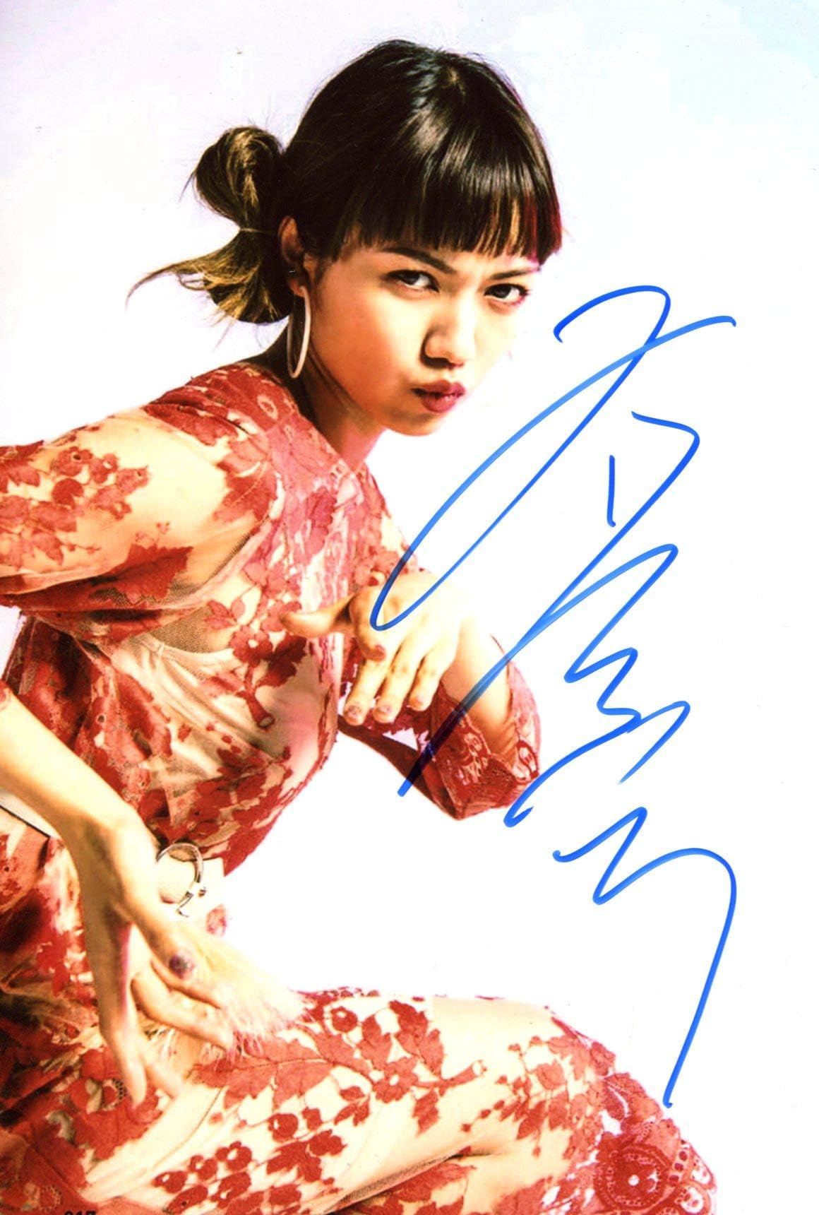 Fumi Nikaid? JAPANESE ACTRESS MODEL autograph, In-Person signed photo