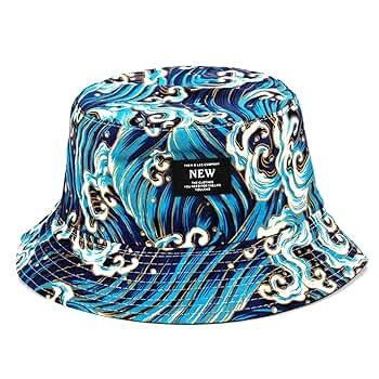 ＜KAMIYA＞Wave OX Bucket Hat KAMIYA Wave Ox Bucket Hat - Black | Garmentory