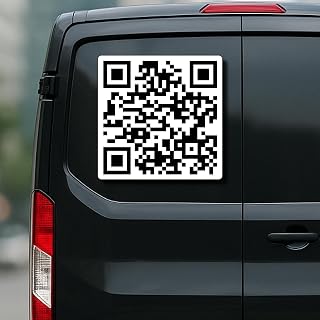 Custom QR Code Sticker – Durable Waterproof Vinyl QR Code Labels for Packaging, Storefronts, Bottles – Print QR Code Labels Easily