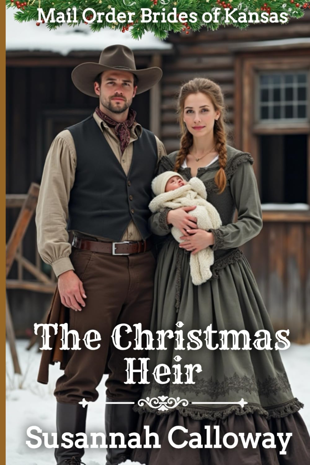 The Christmas Heir (Mail Order Brides of Kansas)