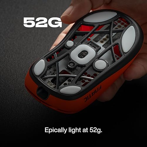 Miniatura 2 de Fnatic Lamzu Thorn Wireless Pro Gaming Mouse 4K Edición Especial, Sensor Pixart 3395, Epically Light 1.83 oz, 80h Duración de la batería,