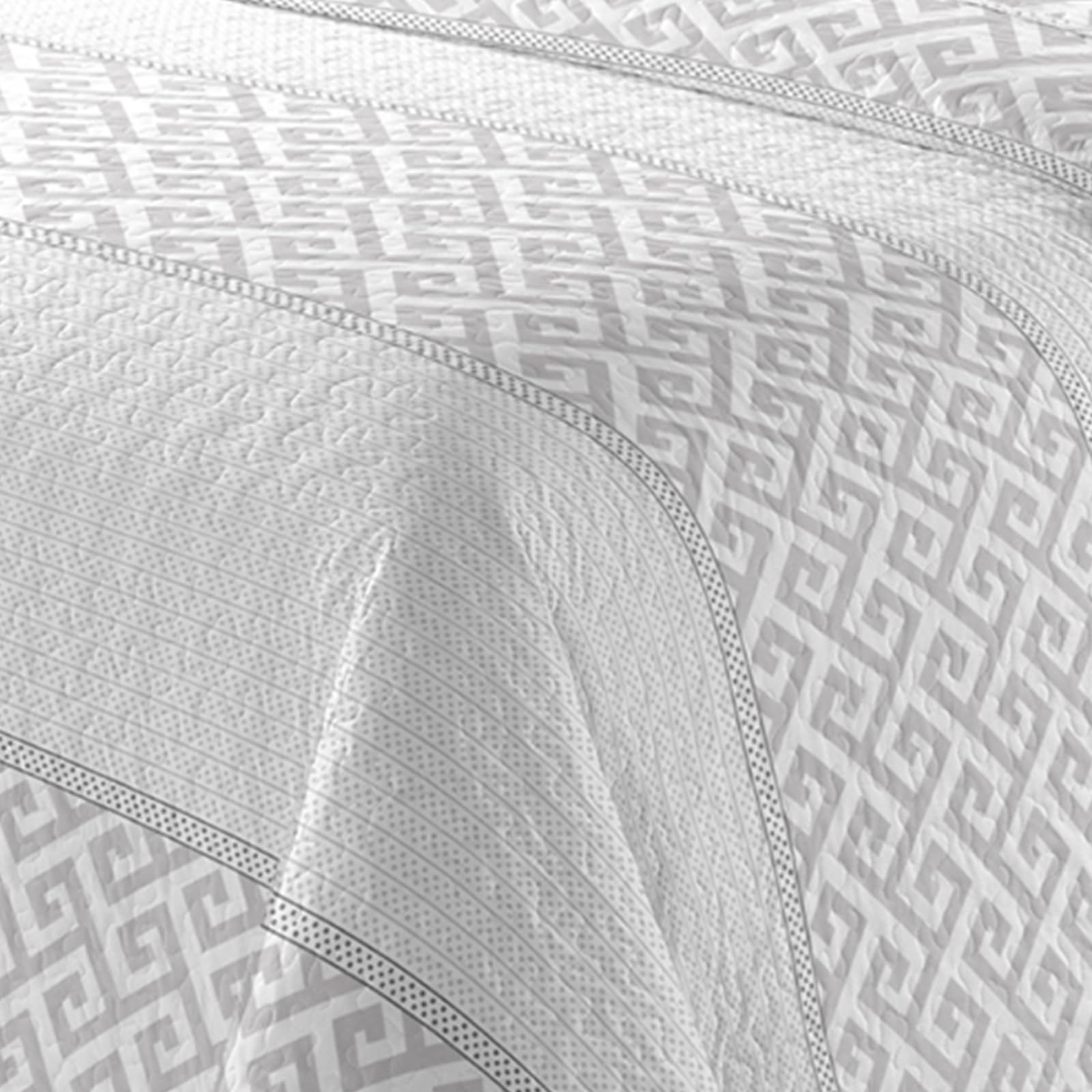 DALINA - Colcha Bouti para Cama 90, Cubre Cama Fina 180x260cm Incluye 1 Funda de Cojín, Suave Ideal para Primavera, Verano y Entretiempo,Estampado