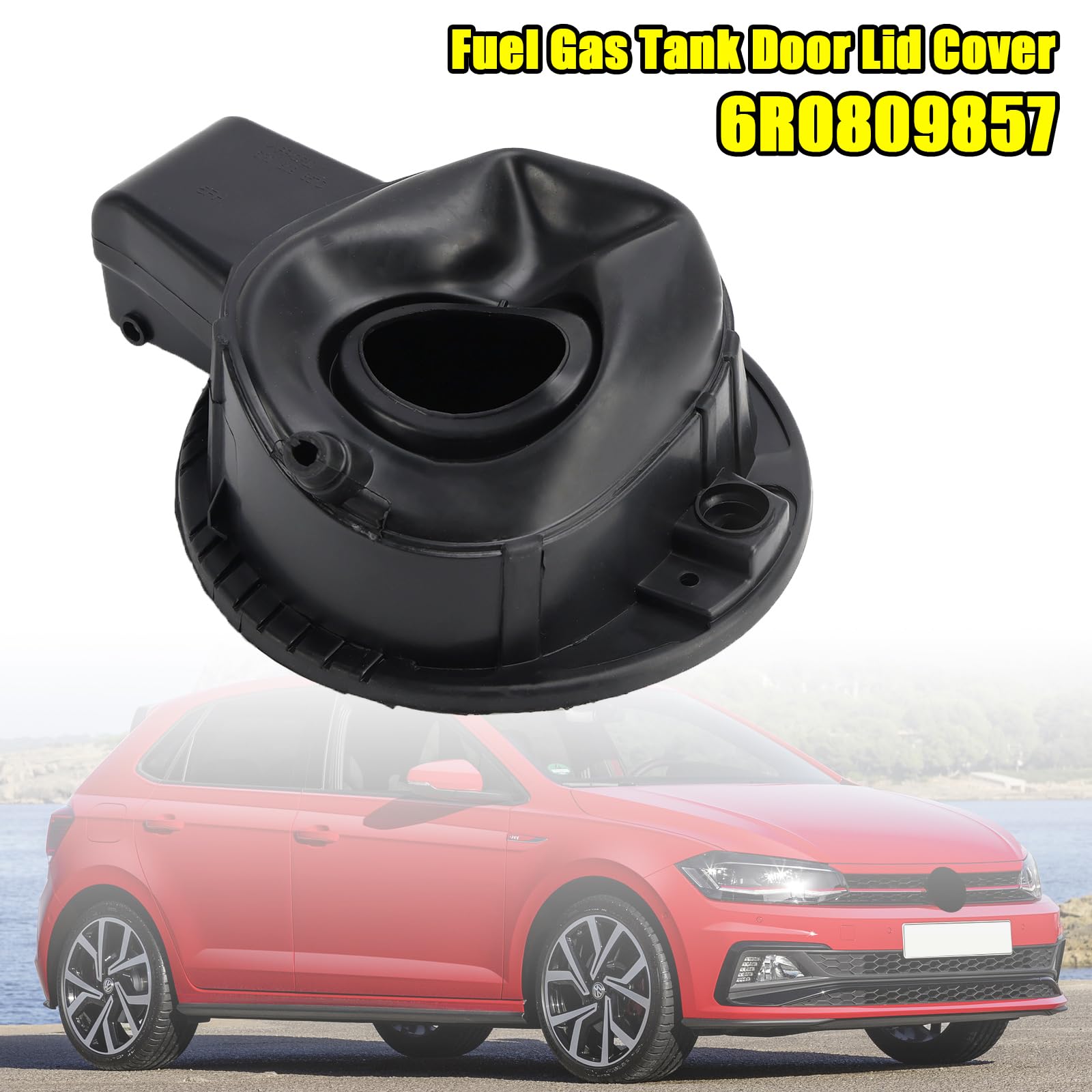 Couvercle du réservoir de Carburant Flap Cover Cap 6R0809857 Convient pour VW Polo 2011-2019