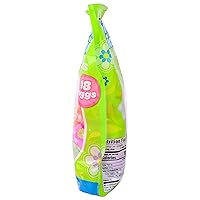 Vista 4 de Frankford 18 huevos de plástico precargados con caramelos de gelatina, conejitos surtidos, pollitos y huevos estampados, rellenos de cesta de Pascua