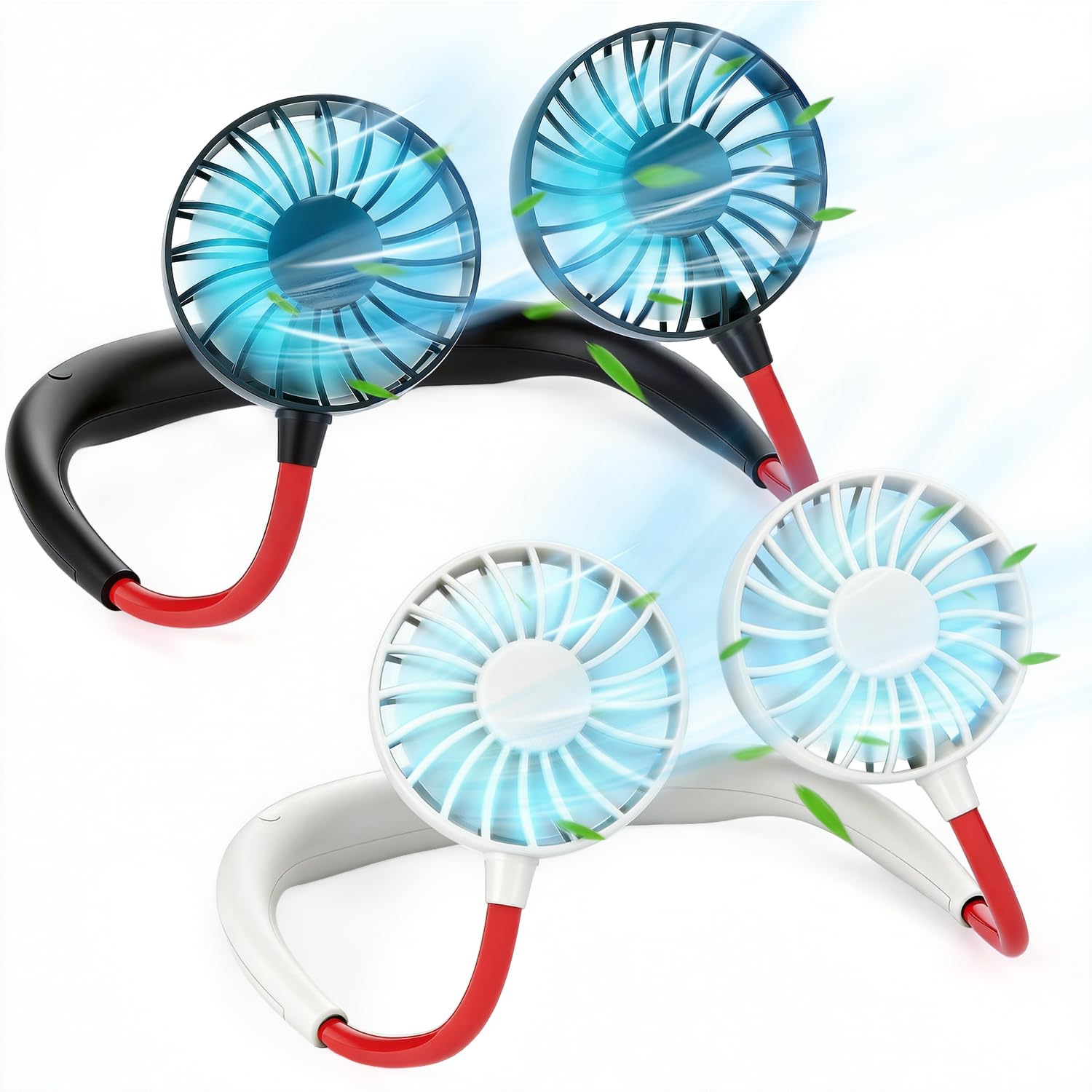 Amazon.com: shuangjishan Neck Fan Portable Rechargeable: Personal